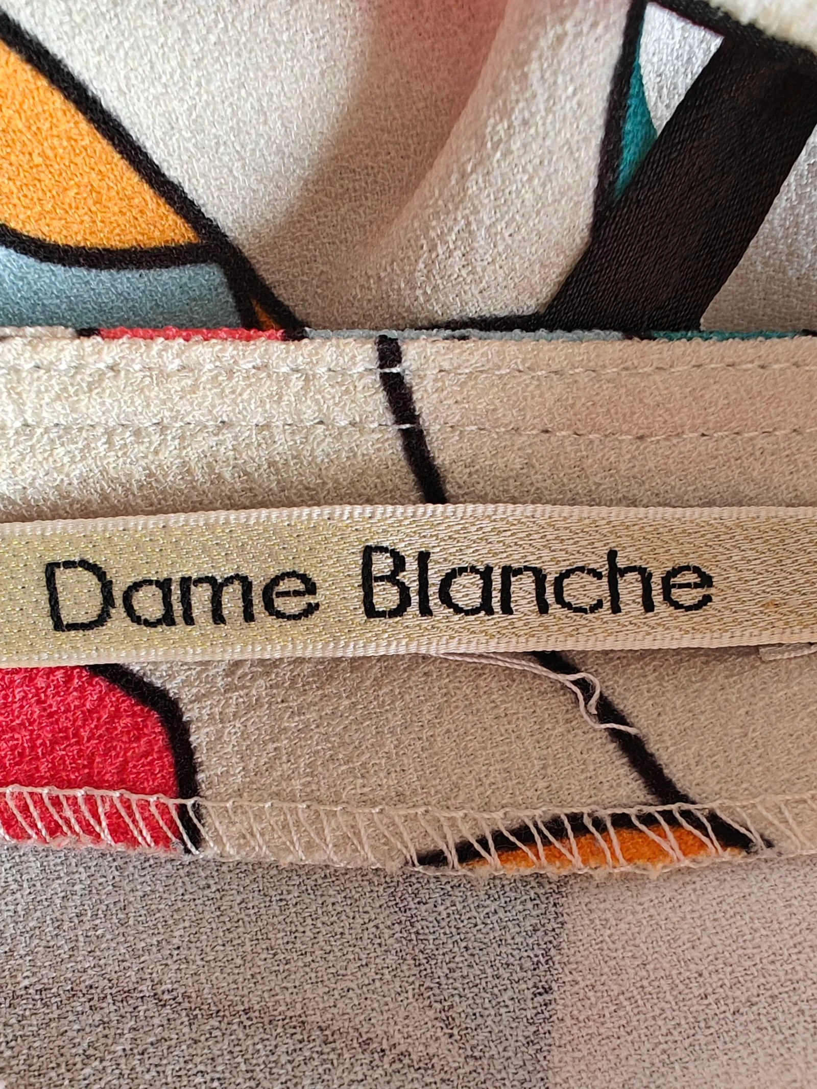 Prachtige Dame Blanche Retro Bloemenjurk – photo 2